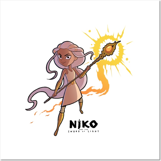 Niko and the Sword of Light - Lyra Hero 02 Wall Art by NikoAndTheSwordOfLight